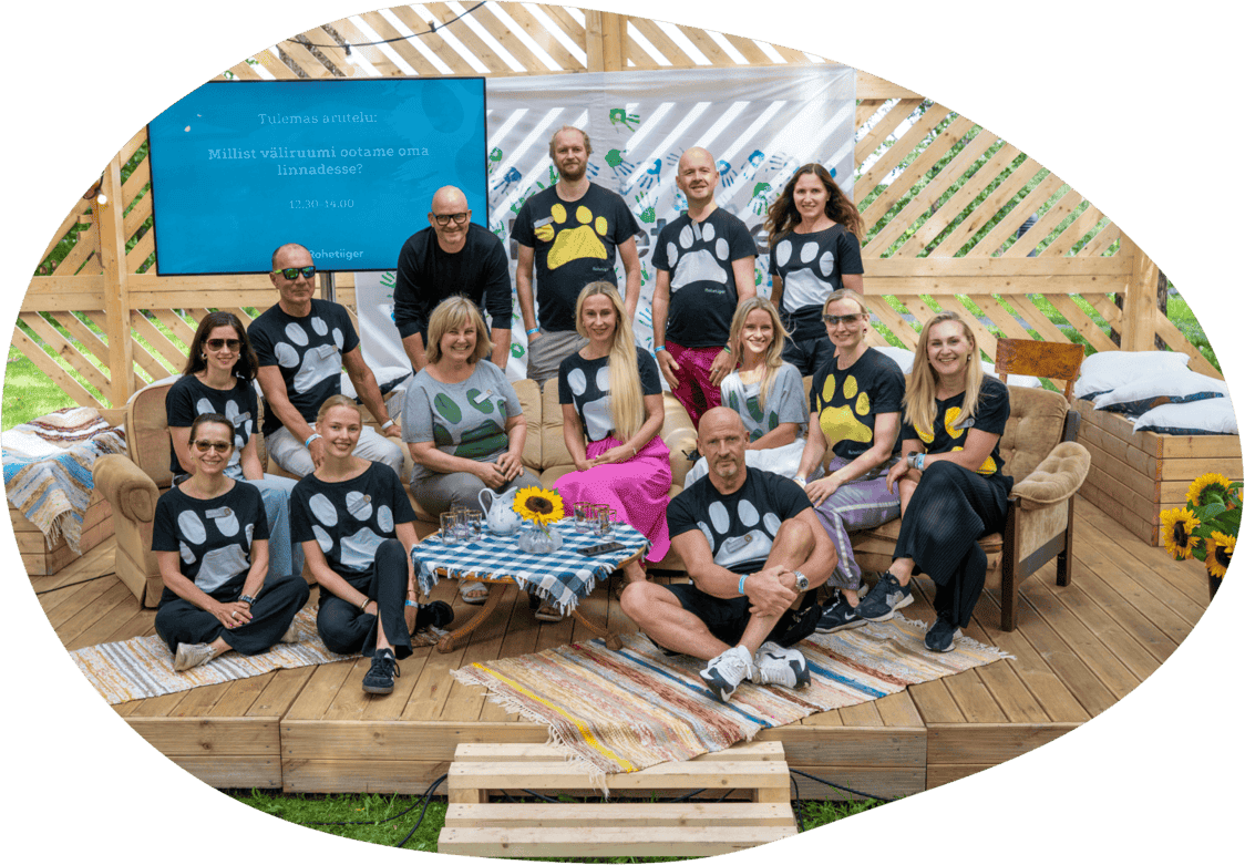 Rohetiigri tiim Arvamusfestivalil